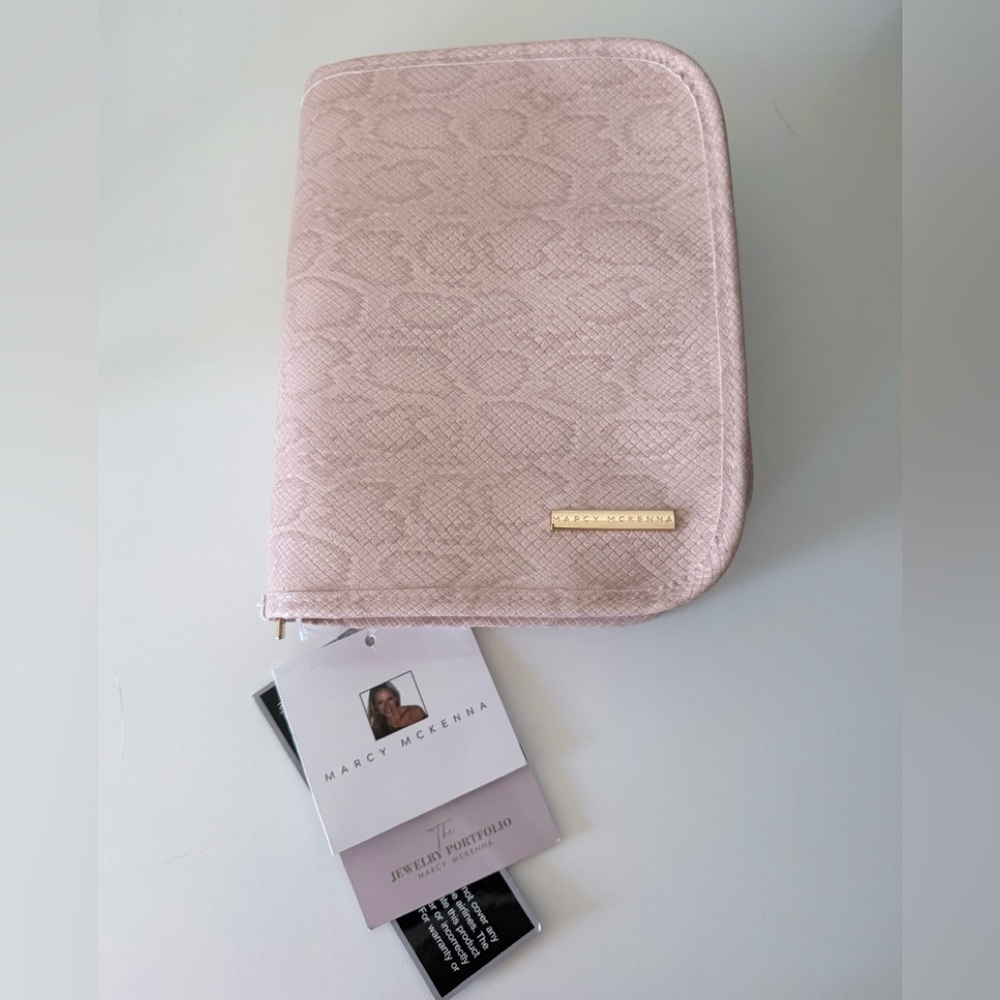 🆕 Marcy McKenna Jewelry Portfolio with Removable Mini Case *NWT* $60 HSN